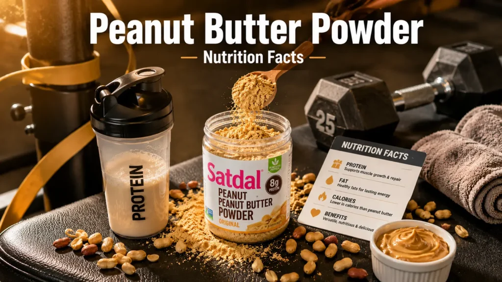 Peanut Butter Powder Nutrition