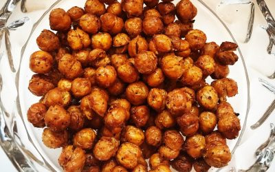 roasted chickpeas, healthy recipes, vegetarian-